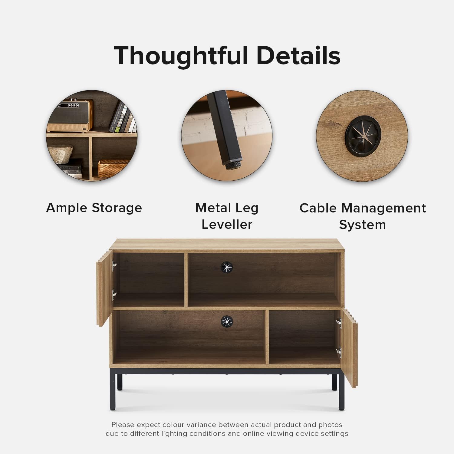 📺 Industrial TV Stand & Entertainment Center 📚 Stylish Storage for Your Living Room