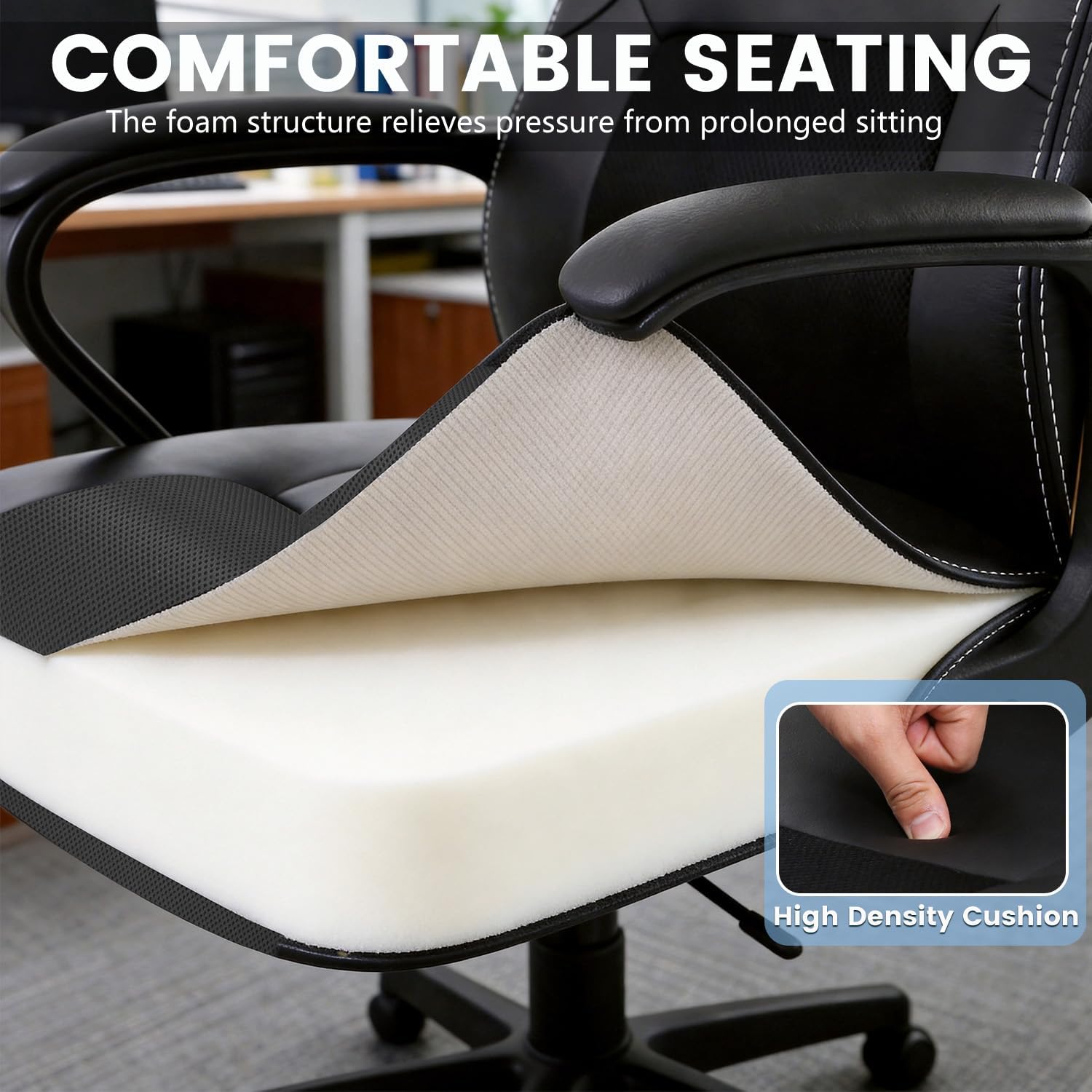 🎮 Ergonomic Gaming & Office Chair 🪑 Adjustable Comfort for Home & Work