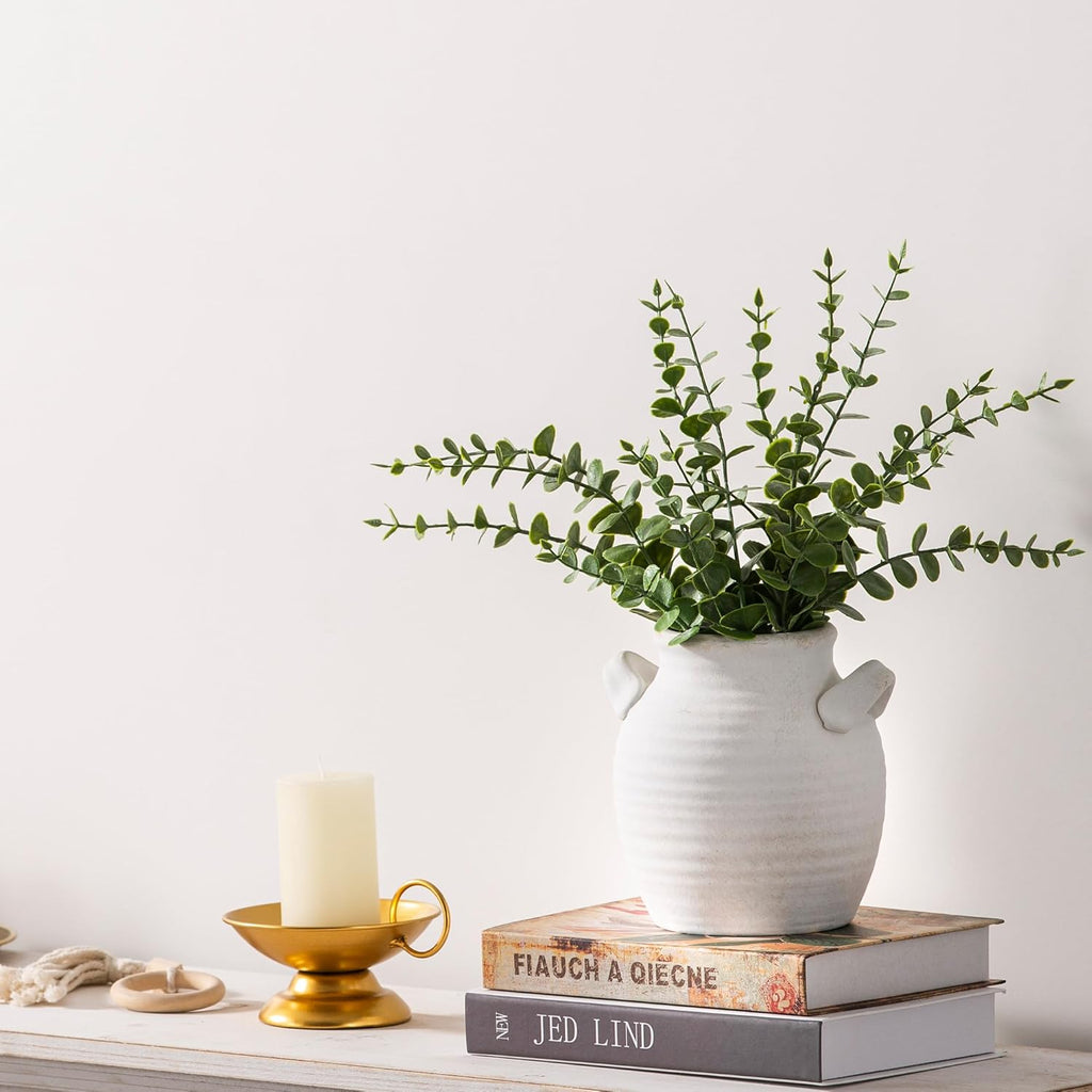 🌸 Elegant Ceramic Flower Vase 🌿 Perfect Home Décor & Centerpiece