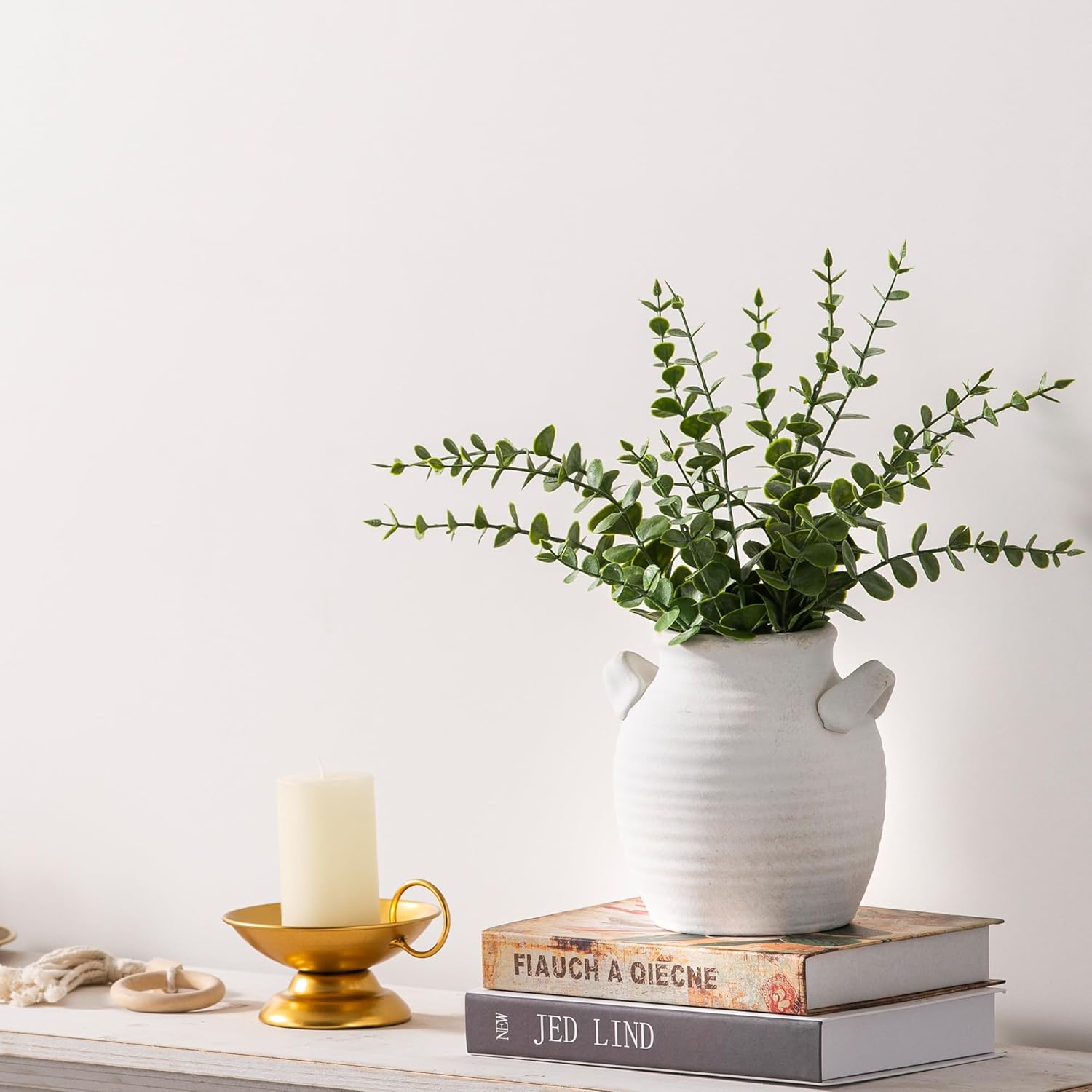 🌸 Elegant Ceramic Flower Vase 🌿 Perfect Home Décor & Centerpiece