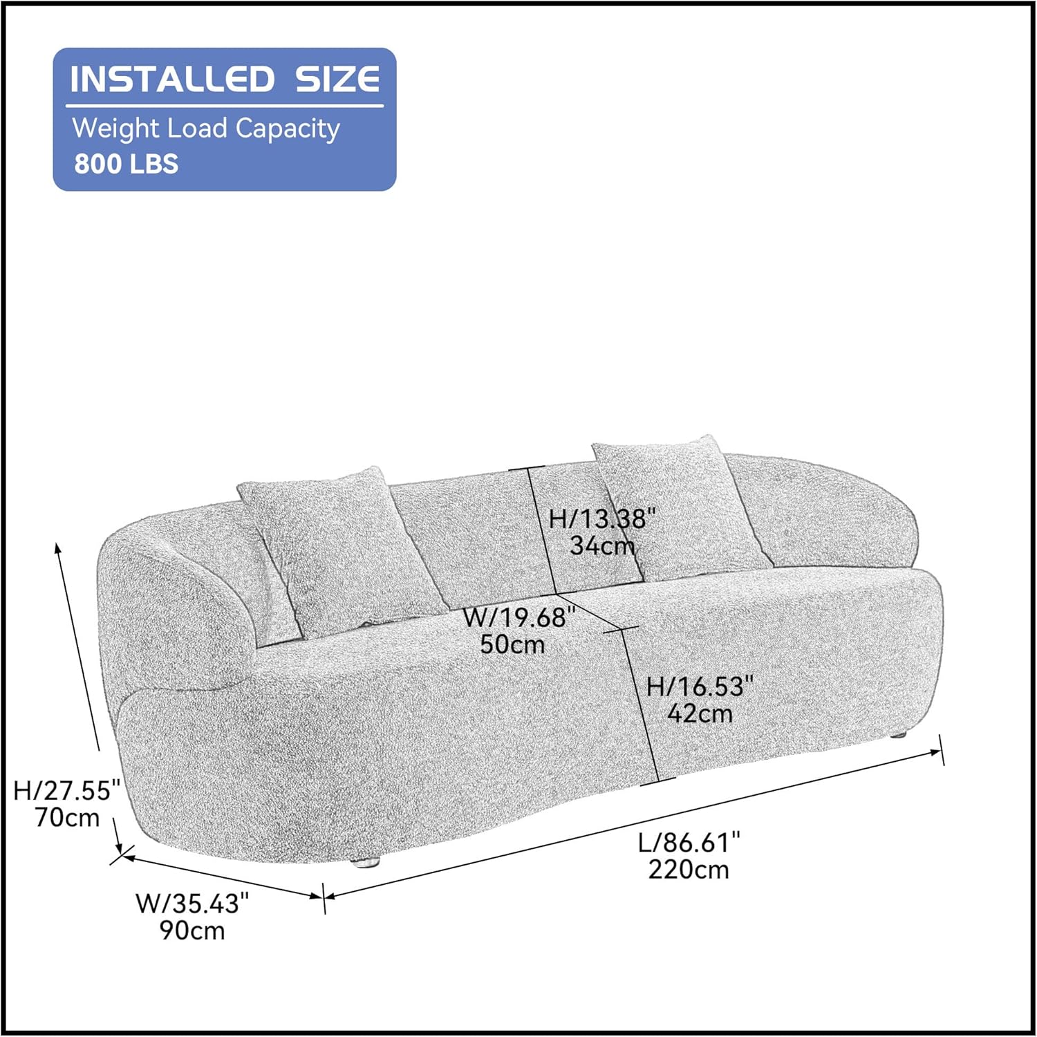 🛋️ Modern Apartment Sofa – Stylish Comfort for Your Living Space ✨🏡