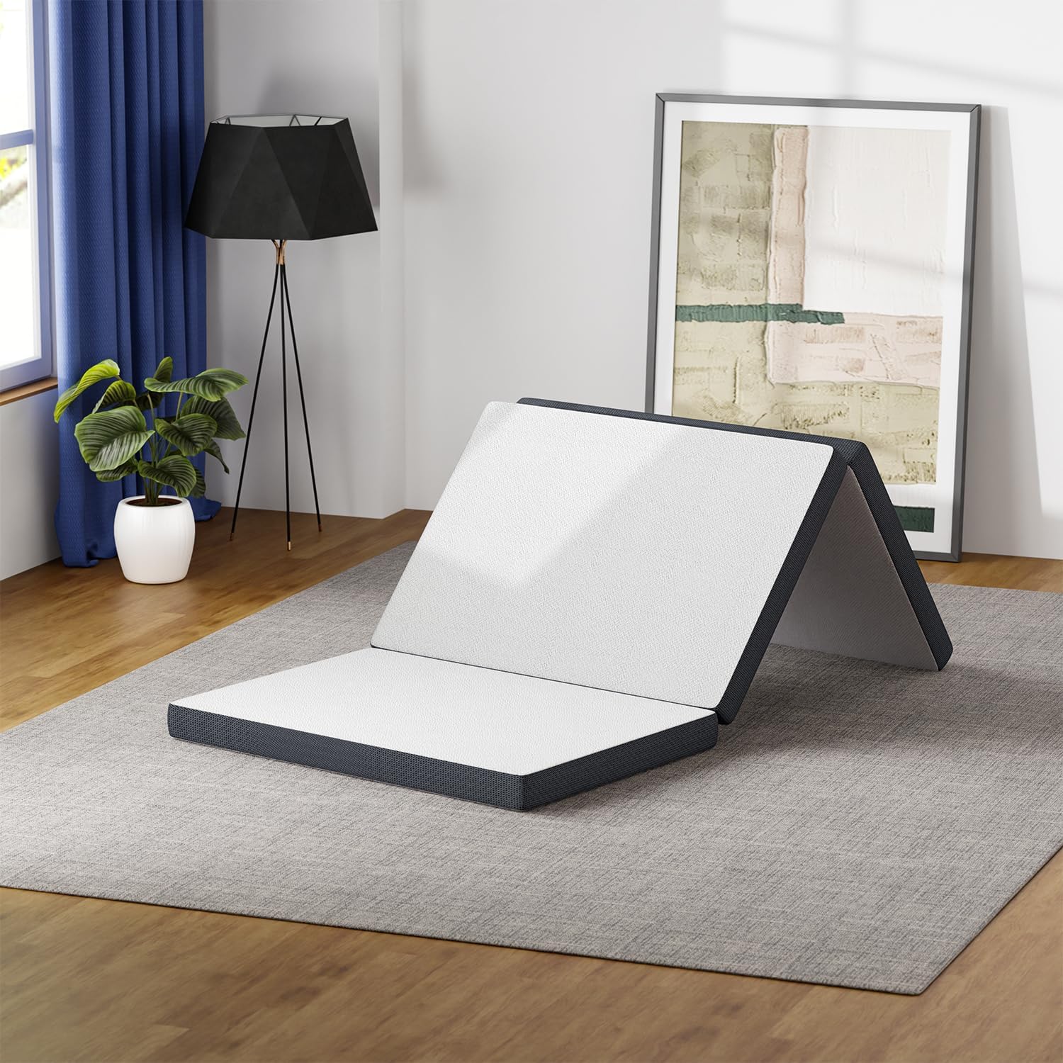 🛏️ Foldable Memory Foam Mattress 🌙 Comfort Anywhere, Anytime
