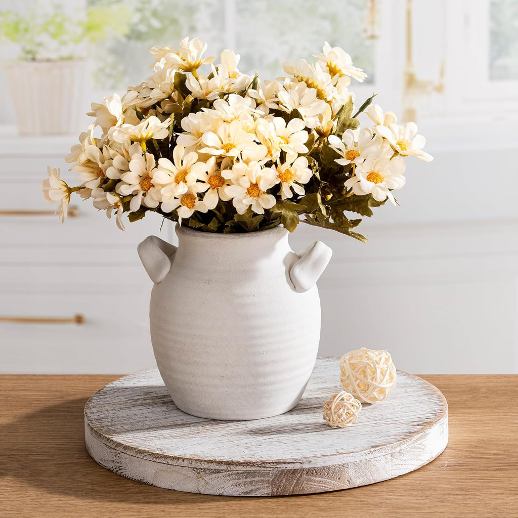 🌸 Elegant Ceramic Flower Vase 🌿 Perfect Home Décor & Centerpiece