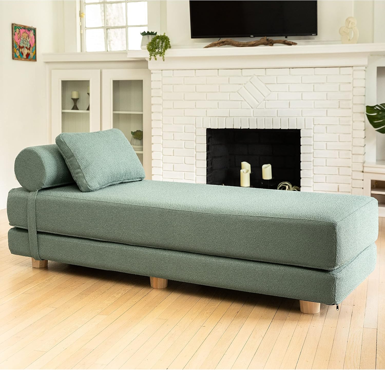 🛋️ Cozy Daybed Sofa 🌙 Perfect for Relaxing & Overnight Guests
